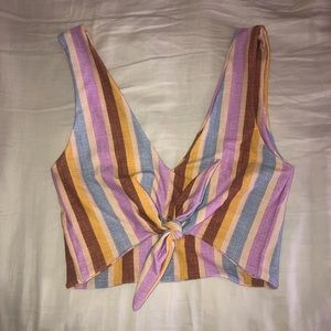 Montce Mallorca Stripe Kim bikini Top